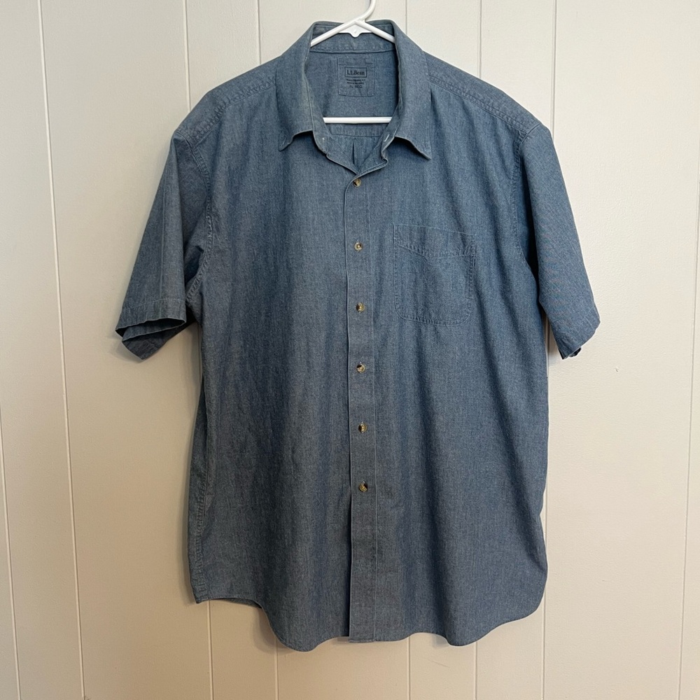 L.L.‎ Bean short sleeve button-down size XL